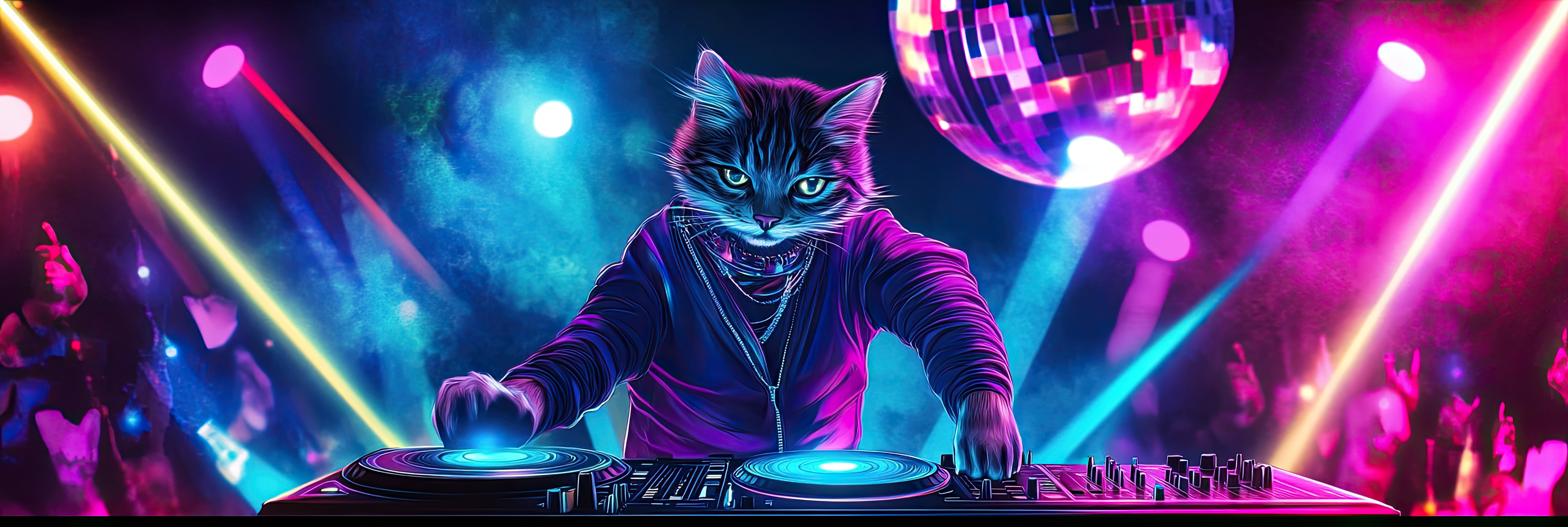 DJ Cat in the Groove
