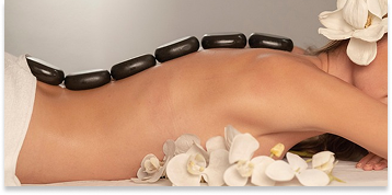 lady with stones on her back