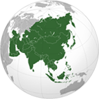 asia globe