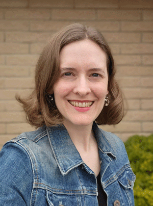 The artist, Sarah Bietz