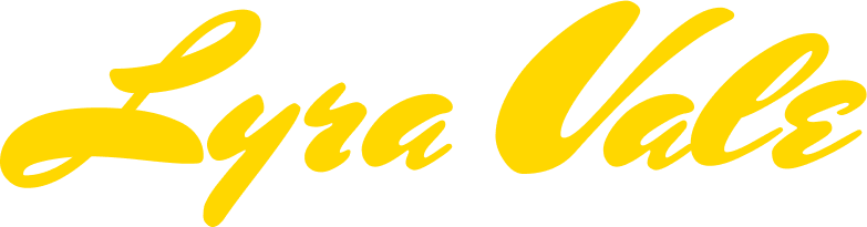 Lyra Vale text logo.