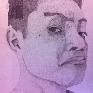 Pointalism Self Portrait