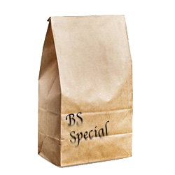 Special soup in paper bag