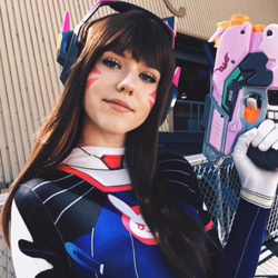 D.VA overwatch photoshoot