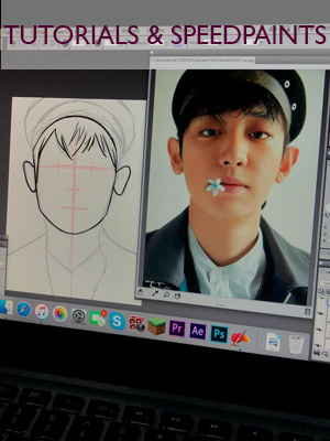 video tutorials of digital artwork and painting for help and tips.