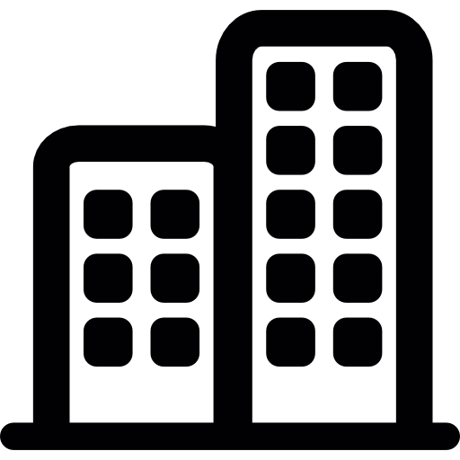Commercial building icon