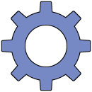 Generic cog / settings icon.