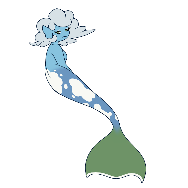 a mermaid based on the planet Earth