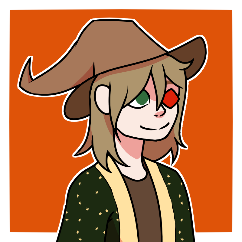 Wulfinite dressed as a wizard for Halloween