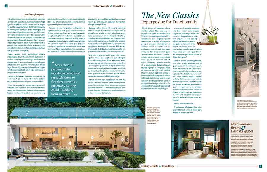 A house and New Design Trends