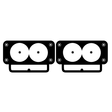 Graphic of Vehicle Rear Chase Lights
