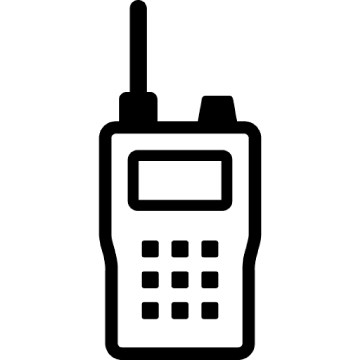 Graphic of Hand-Radio