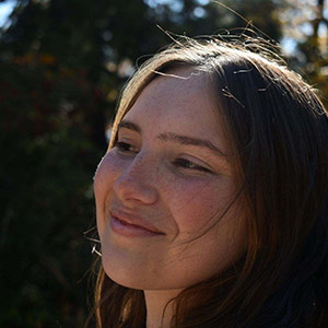 A headshot of Amelia