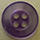 A purple coat button with New Project link beneath it
