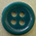 A green coat button with About/Goals link beneath it