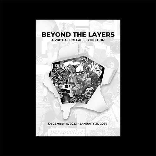Beyond The Layers front part of flyer design