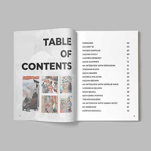 Beyond The Layers Table of Contents Design