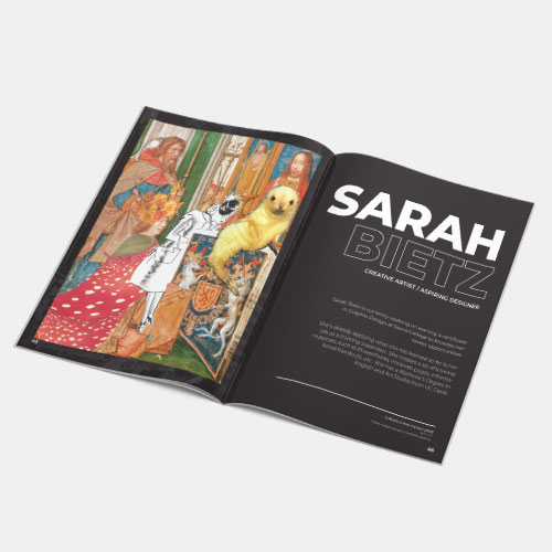 Beyond The Layers Interior Pages Design Mockup