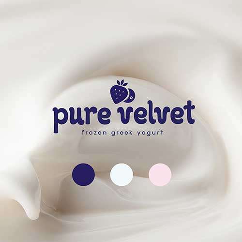 Pure Velvet Logo Design