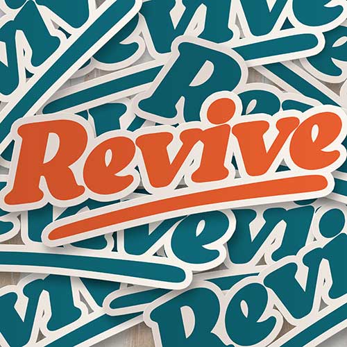Revive Magazine Stickers