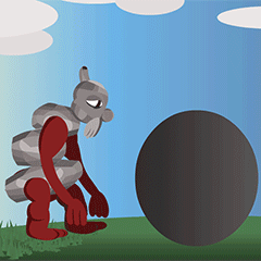 GIF thumbnail representing the 2D Animation gallery of works.