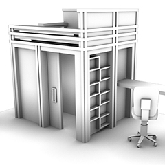 Thumbnail representing the 3D Animation & Modeling gallery of works.