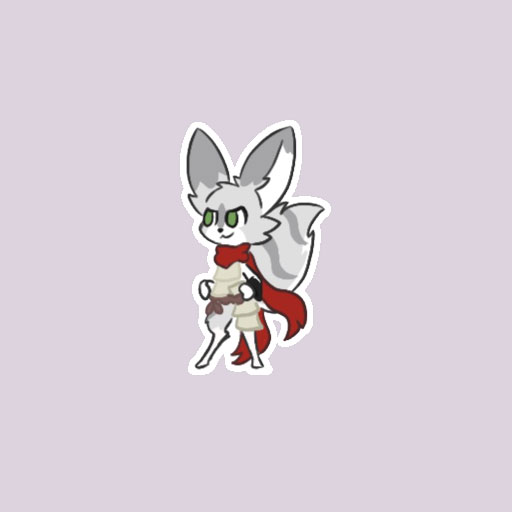 a cartoon cat wearing adventure looking clothes