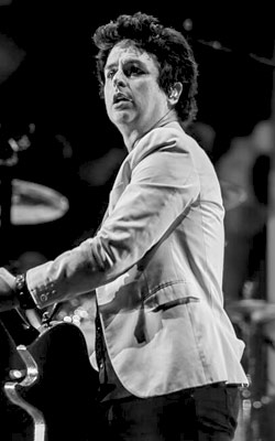 a picture featuring a member of the band "Green Day" for the concert
