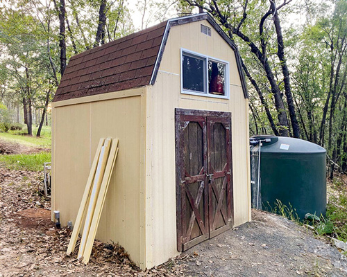 Completed Backyard Shed Project