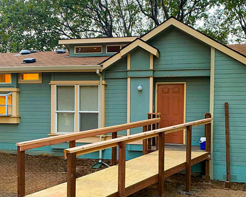 Custom Access Ramp Installed