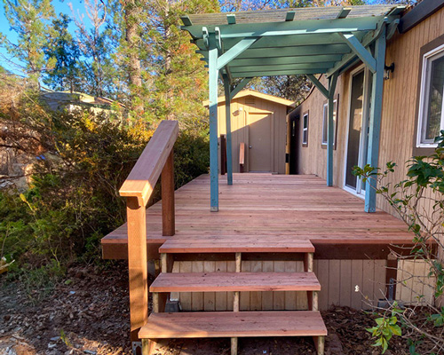 Deck with Steps