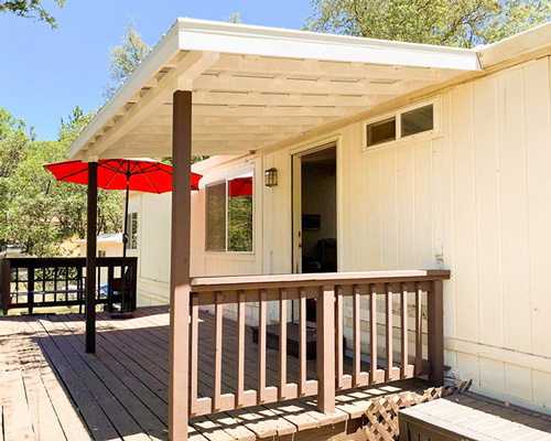 New Deck with New Railing
