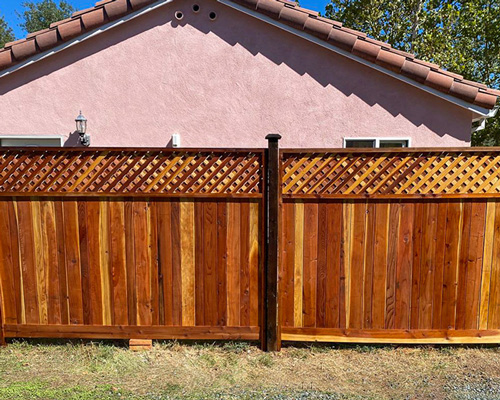 Rustic Wood Fence
