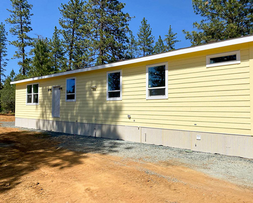 Installed Decorative House Skirting