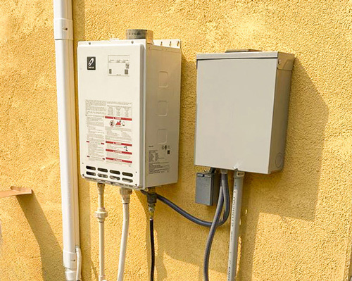 Custom Tankless Heater Installation