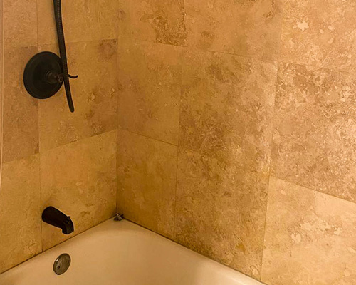 Travertine Tile Installation