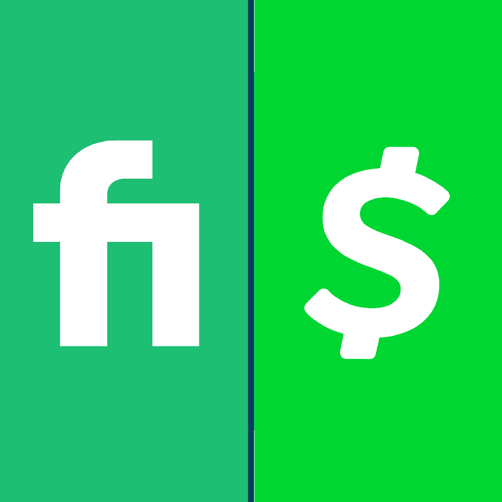 An image of Fiverr and Cashapp Logos.