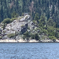 Fannette Island Tea House in Emerald Bay