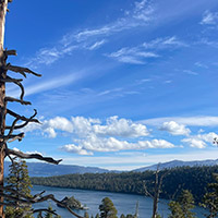 View of Emerald Bay from Eagle Lake Trail
