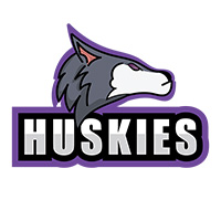 Logo for middle school team called the Huskies