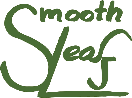 company logo that says Smooth Leaf.