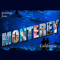 postcard of Monterey California