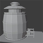 3D model of a well