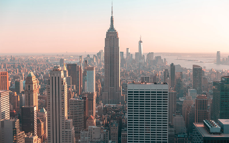 The New York City skyline