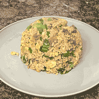 breakfast fried rice