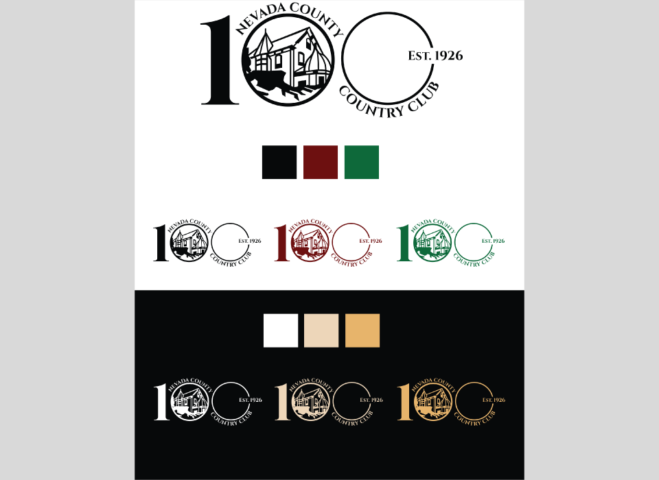 shows logos of The Neveda County Country Club