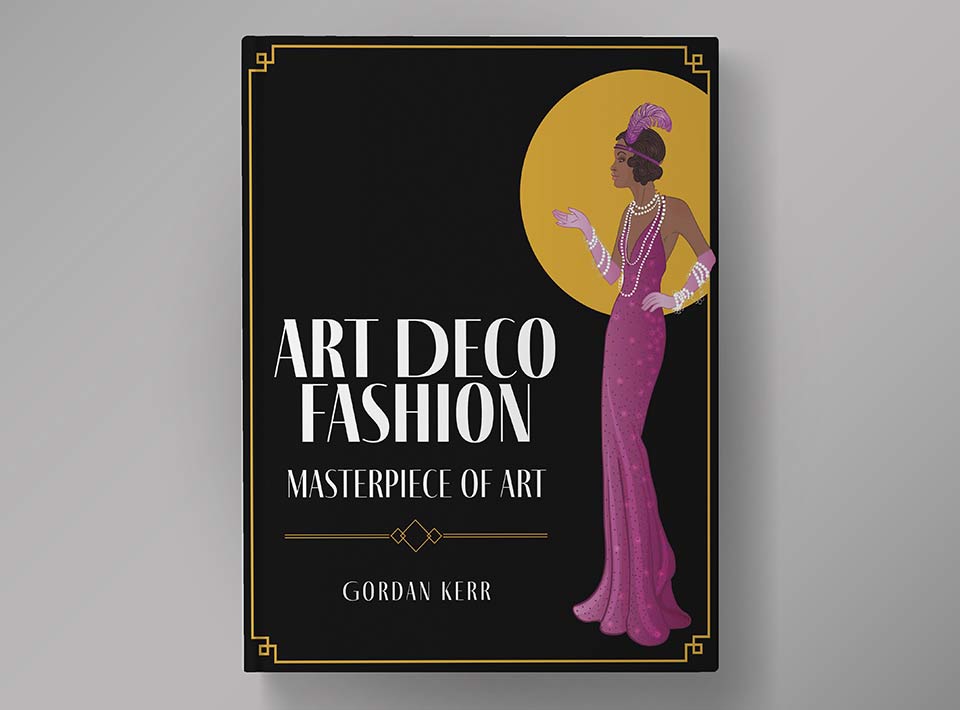 shows the cover of a art deco book cover