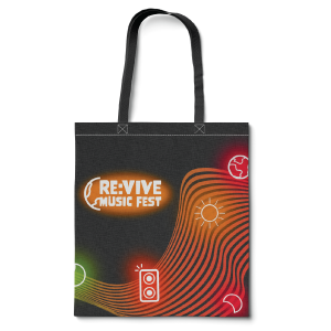shows the brand totes bags