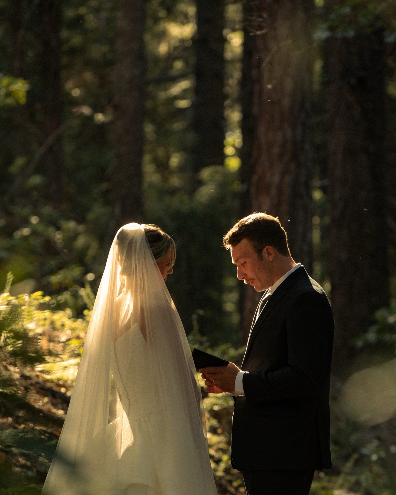 A romantic frame of the same couple, soft natural light.