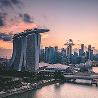 Signapore city skyline